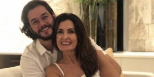 Fátima Bernardes ao lado de Túlio Gadêlha (Foto: Divulgação)