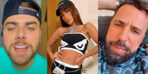 Zé Neto, Anitta e Latino (Foto: Reprodução/Montagem)