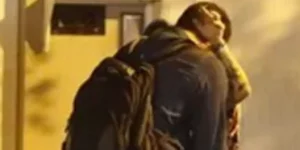Apresentador sendo flagrado traindo a esposa (Foto: Reprodução)