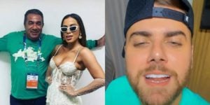 Pai de Anitta xinga Zé Neto e revela surto do sertanejo nos bastidores de show (Foto: Reprodução)