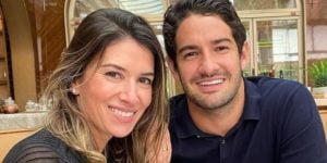 Alexandre Pato ao lado de Rebeca Abravanel (Foto: Reprodução/Instagram)