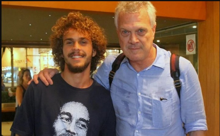 Pedro Bial e o filho, Theo Bial Pedro Bial e o filho, Theo Bial