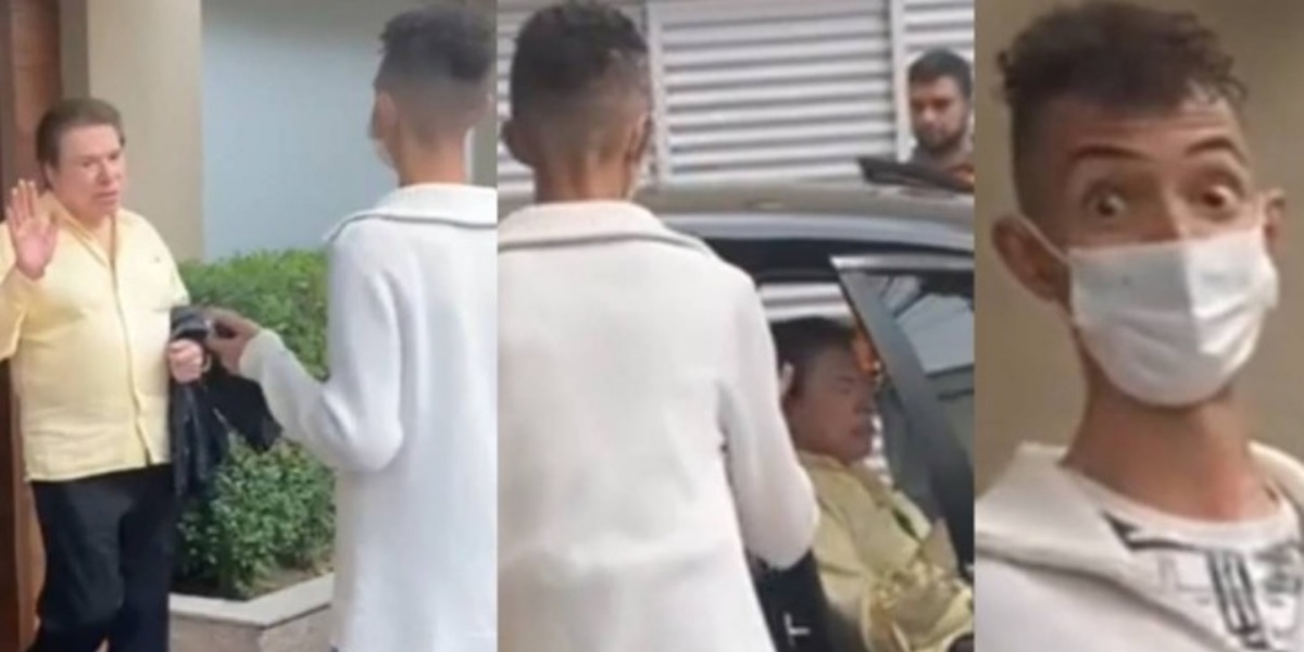 Silvio Santos se recusou a tirar foto com os fãs (Imagem: Montagem) Silvio Santos se recusou a tirar foto com os fãs (Imagem: Montagem)