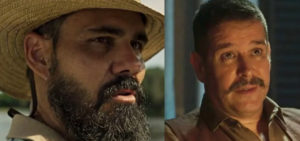 Alcides (Juliano Cazarré) será capado por Tenório (Murilo Benício) em Pantanal (Foto: Reprodução / Globo)