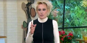 Ana Maria Braga deu esporro em Fabrício Battaglini (Foto: Reprodução/TV Globo)