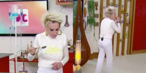 Ana Maria Braga tomou 'soro' no 