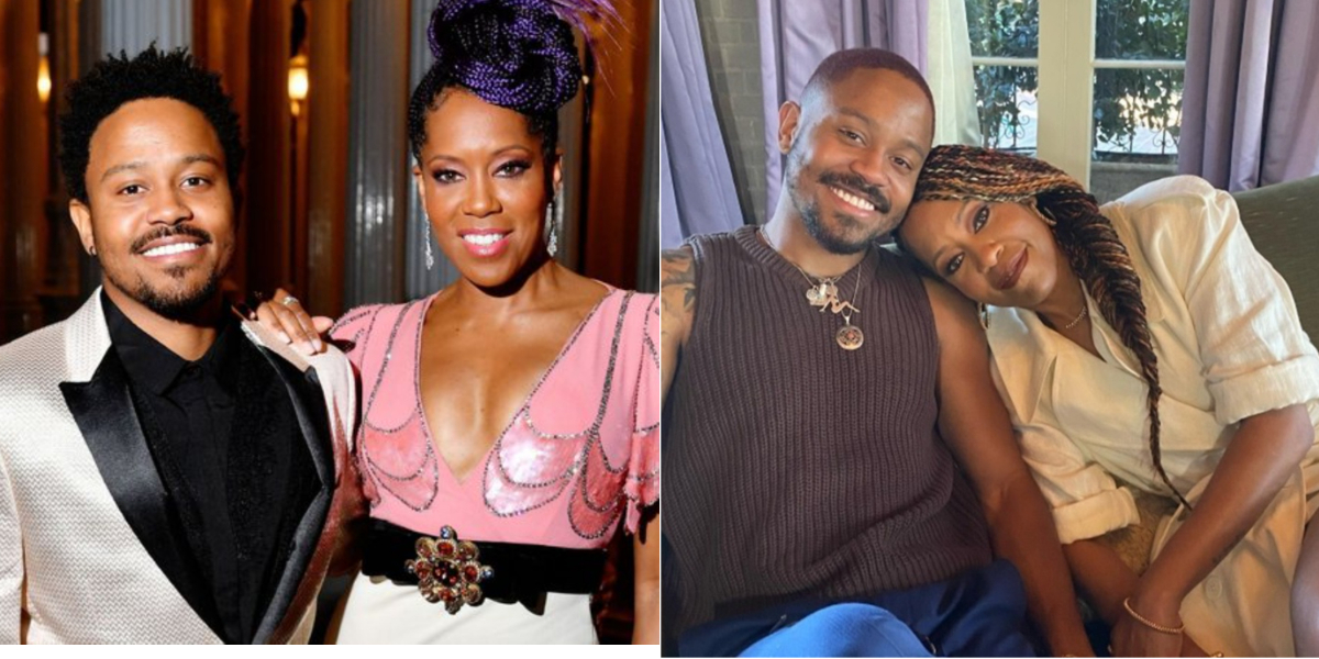 A atriz Regina King e o filho, Ian Alexandre Jr - Foto: Reprodução