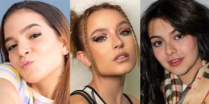 Mel Maia, Larissa Manoela e Klara Castanho são algumas das atrizes famosas desde criança (Foto: Reprodução / Instagram)