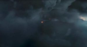 Avião enfrentará um temporal em Pantanal (Foto: Reprodução / Globo)