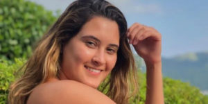 Filha de Bonner, Bia Bonemer posta foto de biquíni e impressiona Foto: Reprodução