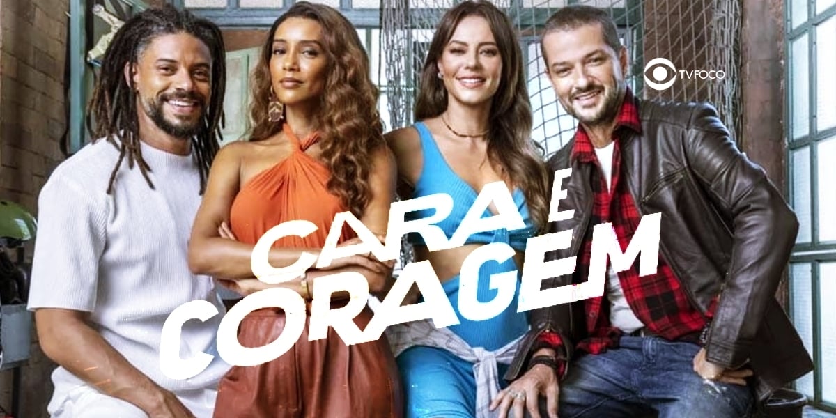 Cara e Coragem será exibida no horário das sete e pela madrugada na Globo (Foto: Montagem/Thais Teles)