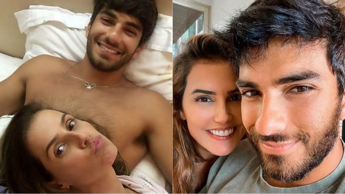 Deborah Secco e seu marido, Hugo Moura