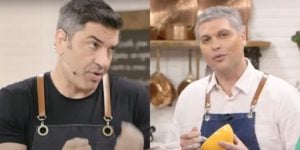 Edu Guedes e Joel Datena (Montagem: TV Foco)