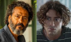 Jove (Jesuíta Barbosa) voltará ao Pantanal e se estranhará com José Leôncio (Marcos Palmeira) (Foto: Reprodução / Globo)