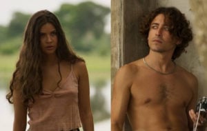 Juma (Alanis Guillen) temerá perder Jove (Jesuita Barbosa) e fará uma ameaça em Pantanal (Foto: Reprodução / Globo)