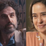 Leônidas (Eriberto Leão) e Heolísa (Paloma Duarte) terão a primeira noite de amor em 'Além da Ilusão' (Foto: Reprodução / Globo)