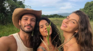 Muda (Bella Campos) em cena de Pantanal; ela se chama Rute e está em busca de vingança (Foto: Reprodução / Globo)