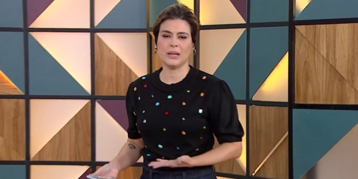 Michelle Loreto no "Bem Estar" (Foto: Reprodução/TV Globo)