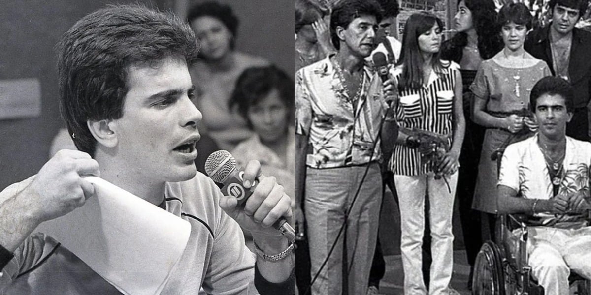 Wagner Franco e Wilton Franco em "O Povo na TV" (Foto: Reprodução/SBT)
