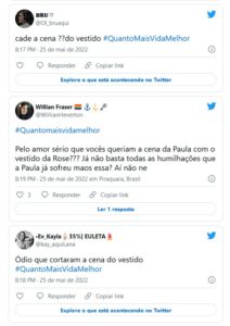Internautas reclamara da edição da Globo em Quanto Mais Vida, Melhor (Foto: Reprodução / Twitter)