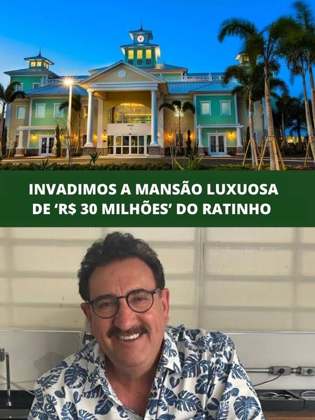 Invadimos a mansão luxuosa de ‘R$ 30 milhões’ do Ratinho
