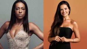 Samantha Schmutz sai do Brasil em meio à polêmica com Juliette (Foto: Reprodução/Montagem)