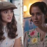 Heloísa (Paloma Duarte) e Olívia (Debora Ozório) descobrem que são mãe e filha em Além da Ilusão (Foto: Reprodução / Globo)