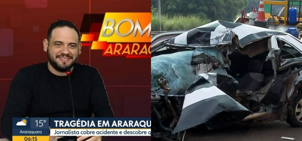 Apresentador do jornal local de Araraquara morreu em um trágico acidente de carro Apresentador do jornal local de Araraquara morreu em um trágico acidente de carro