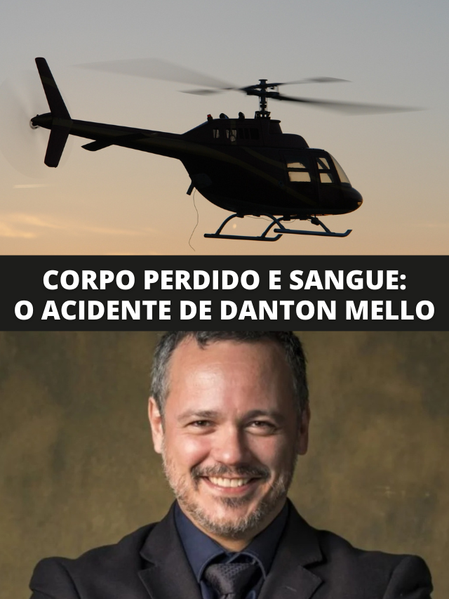 Corpo perdido em mata por 30h e hemorragia: o acidente de Danton Mello