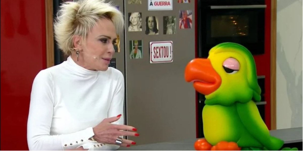 Ana Maria Braga e Louro Mané (Foto: Reprodução/TV Globo)