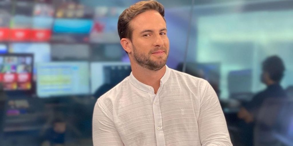 Daniel Adjunto, ex-CNN Brasil, gravará piloto do novo Programa Livre (Foto reprodução)