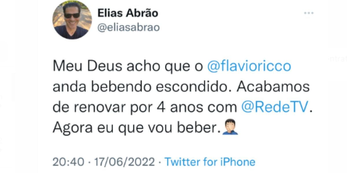 Diretor de Sônia Abrão nega saída da apresentadora da RedeTY - Foto: Reprodução Twitter