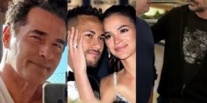 Luciano Szafir, Bruna Marquezine, Neymar e Carmo  Dalla Vecchia (Reprodução)