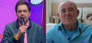 Faustão e Renato Aragão teriam vivido rivalidade nos bastidores da Globo- Foto: Montagem/TV Foco