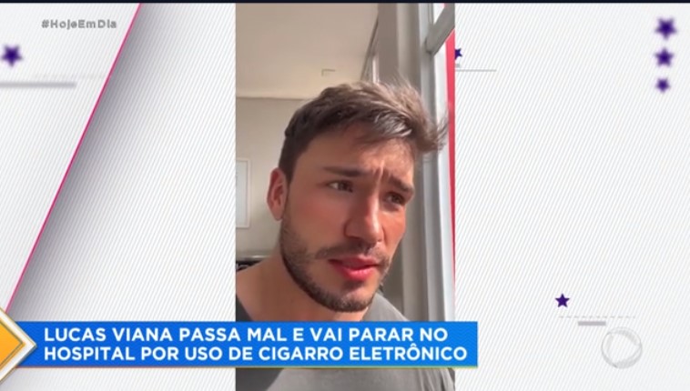 Lucas Vianna se tornou uma das principais manchetes do Hoje Em Dia por conta do problema de saúde que teve Lucas Vianna se tornou uma das principais manchetes do Hoje Em Dia por conta do problema de saúde que teve