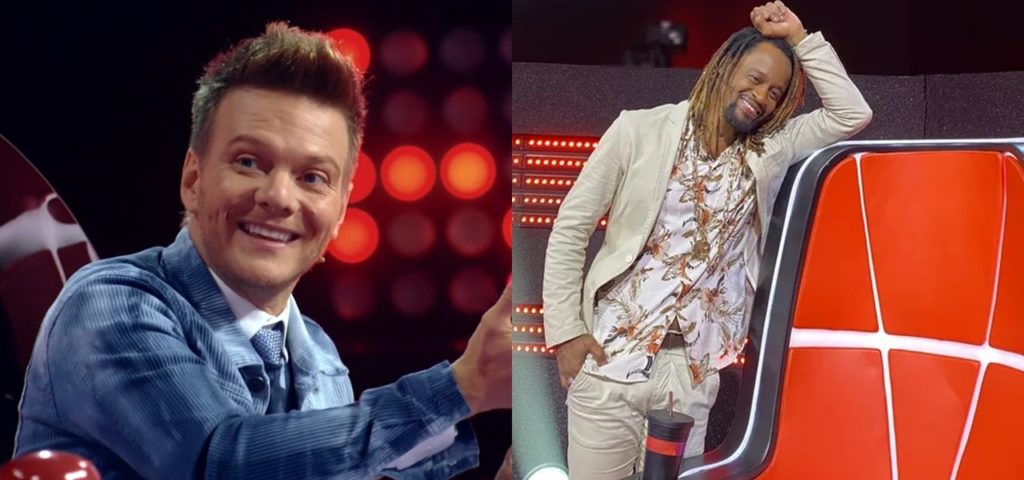 Michel Teló foi substituído por Tony Garrido durante o período que ficou fora das gravações do The Voice