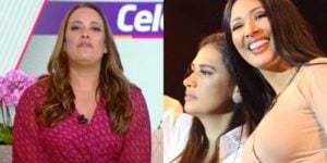 Renata Alves desabafou sobre a situação de Simone e Simaria no Hoje em Dia- Foto:Montagem/TV Foco