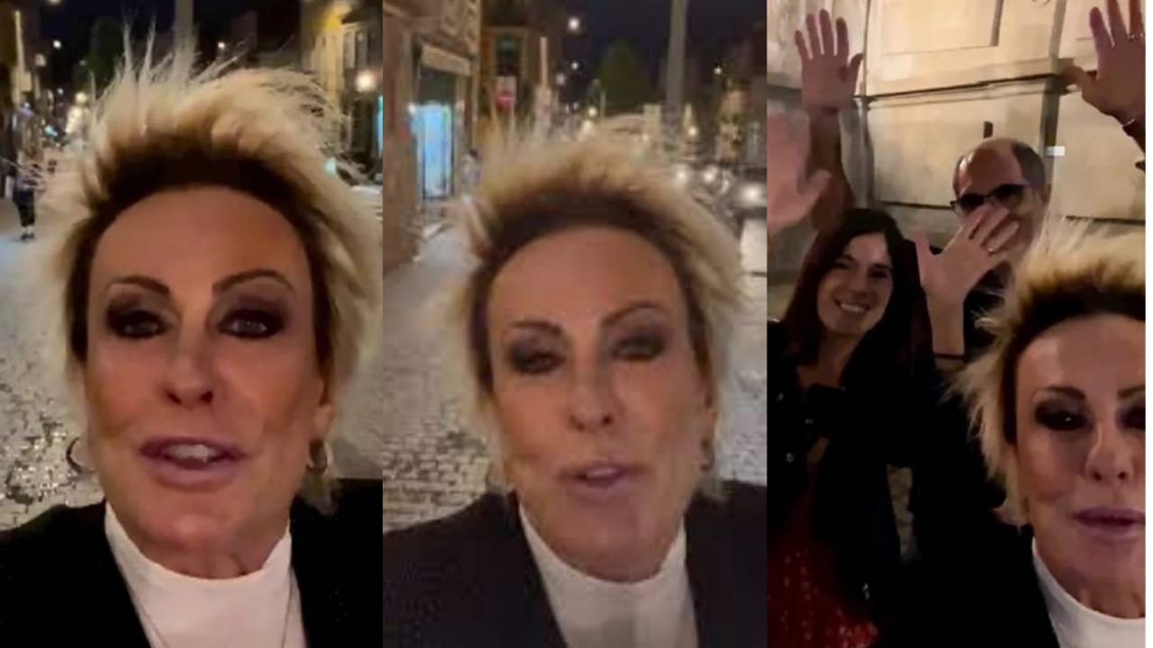 Ana Maria Braga está em Portugal pagando promessa (Foto: Reprodução/Montagem)