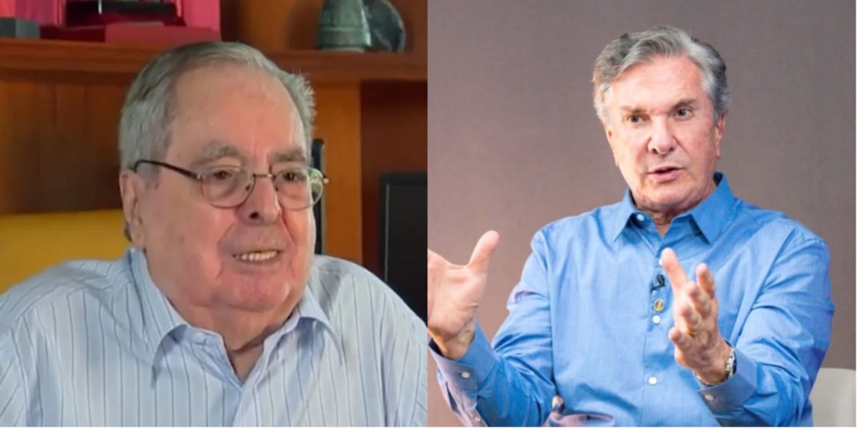 Benedito Ruy Barbosa e Fernando Collor - Foto: Reprodução