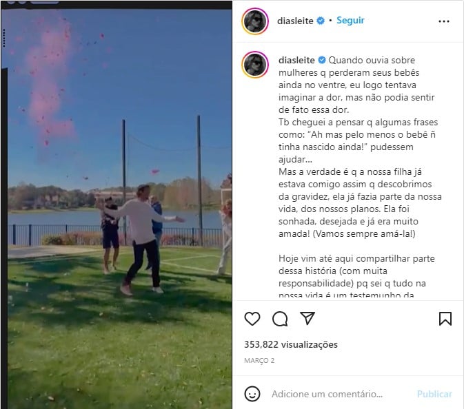 Carol Dias desabafa após aborto espontâneo - Foto: Reprodução