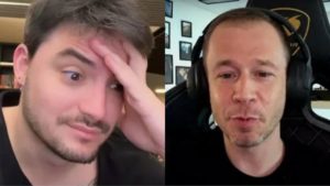 Felipe Neto e Tiago Leifert estão em guerra na internet (Reprodução)