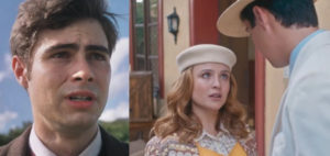 Isadora (Larissa Manoela) beijará Joaquim (Danilo Mesquita) na frente do ex-noivo na novela Além da Ilusão (Foto: Reprodução / Globo)