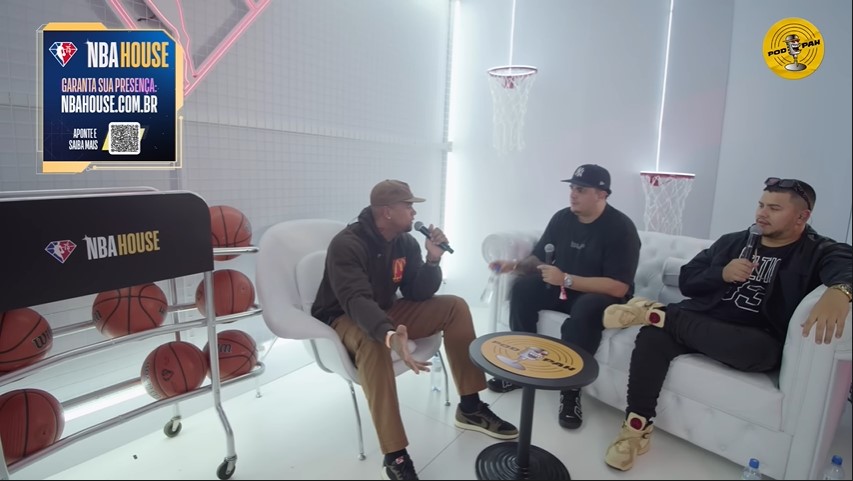 Léo Santana em entrevista ao Podpah - Foto: Reprodução