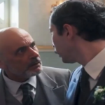 Francisco, pai de Leopoldo em cena de "ALém da Ilusão" (Foto: TV Globo)
