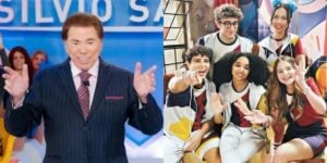 Silvio Santos conversou com atriz de 