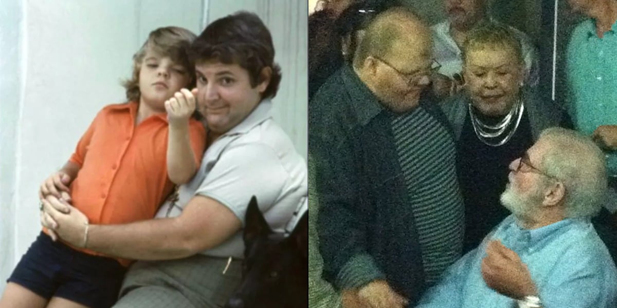 Jô Soares e o filho, Rafael Soares (Foto: Reprodução)