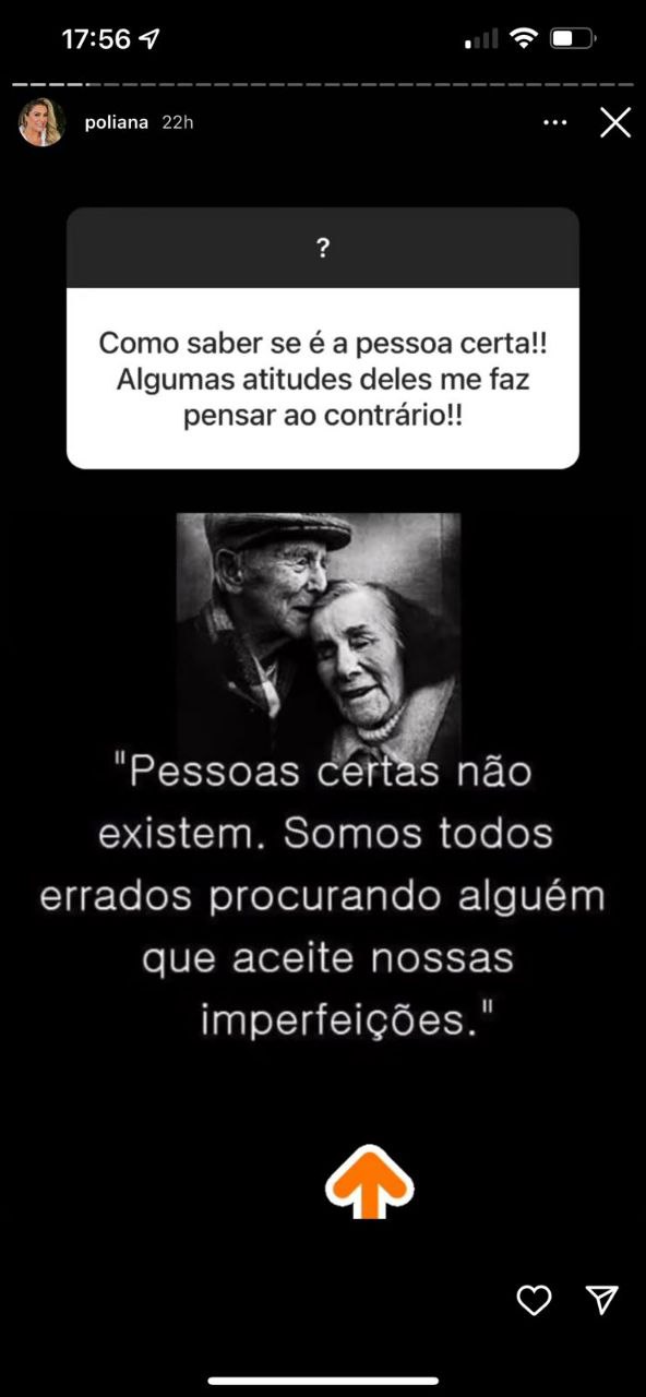 Poliana Rocha conversa com fãs no Instagram (Foto: Reprodução)