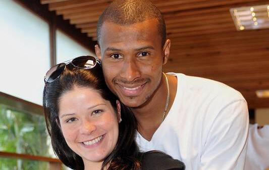 Samara Felippo e Leandro Barbosa (Foto: Reprodução)