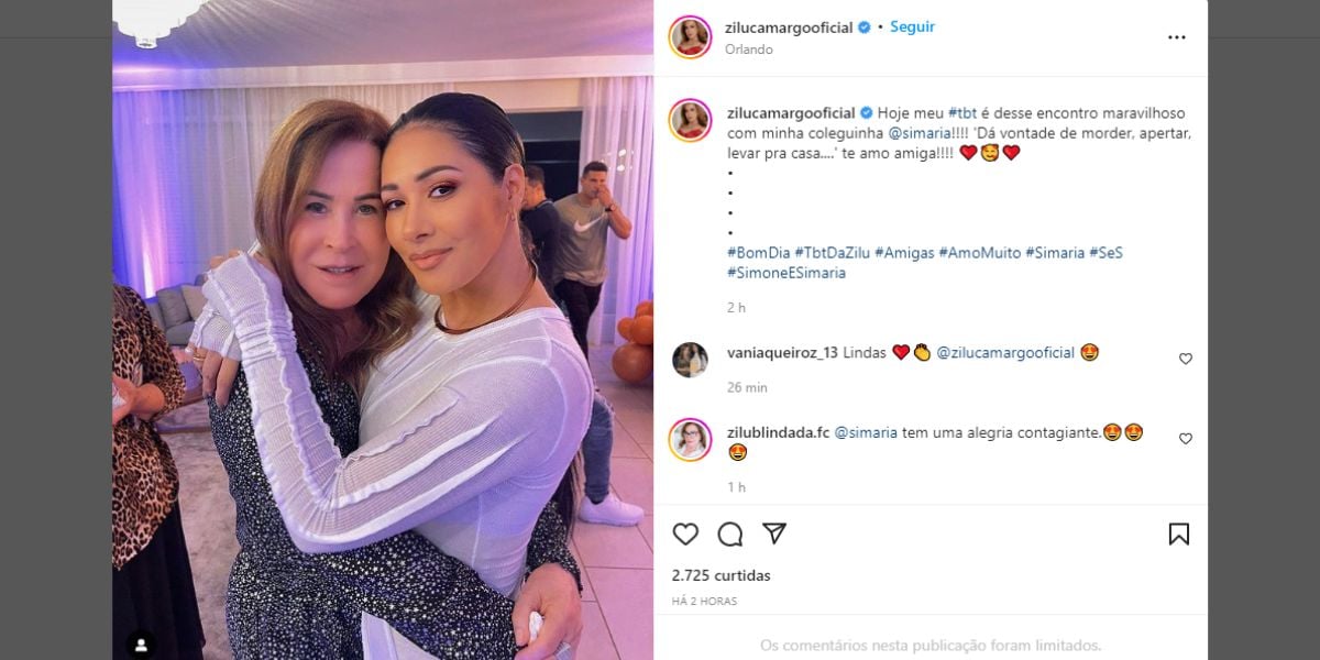 "Minha", Zilu surge agarrada com cantora aos 63 anos, expõe relação e assume: "Dá vontade de morder"