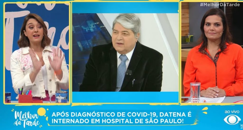 Catia Fonseca afirmou que Datena está se recuperando bem e logo voltará para a Band- Foto: Reprodução/Youtube Catia Fonseca afirmou que Datena está se recuperando bem e logo voltará para a Band- Foto: Reprodução/Youtube